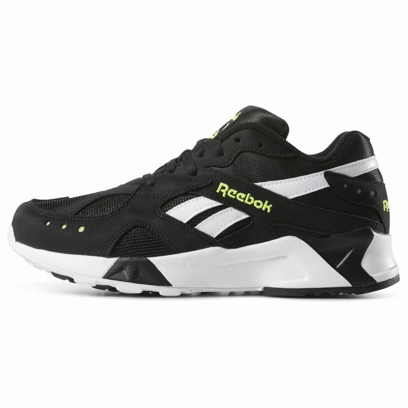 Tenisi Reebok Aztrek Barbati Negrii/Albi/Galbeni Romania SV9656AG